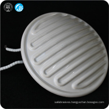 wholesale round infrared ceramic wall heater white